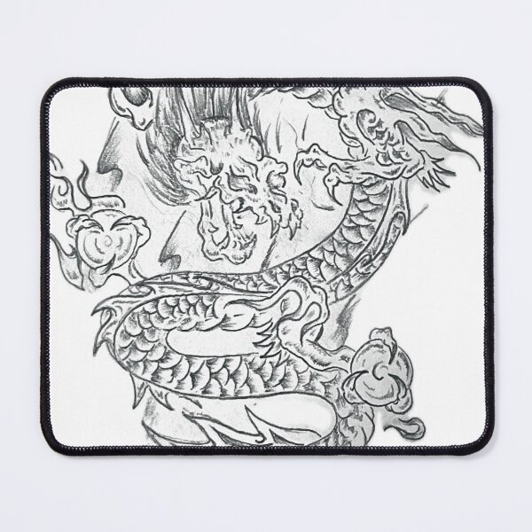 Item preview, Dragon Skull designed and sold by MatrixTattoo.