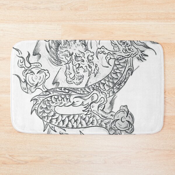Item preview, Dragon Skull designed and sold by MatrixTattoo.