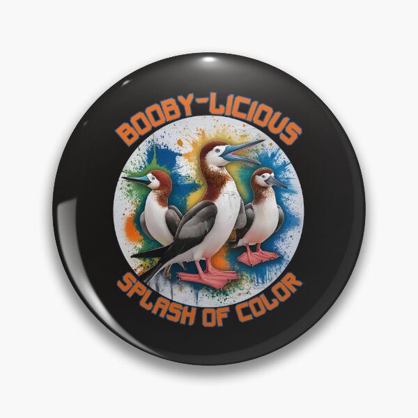 Item preview, Booby-licious Splash Of Color designed and sold by elynne9.