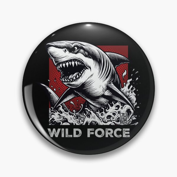 Item preview, SHARK - WHITE JAWS - WILD FORCE - ANIMALS - 1 designed and sold by ArtProjectShop.