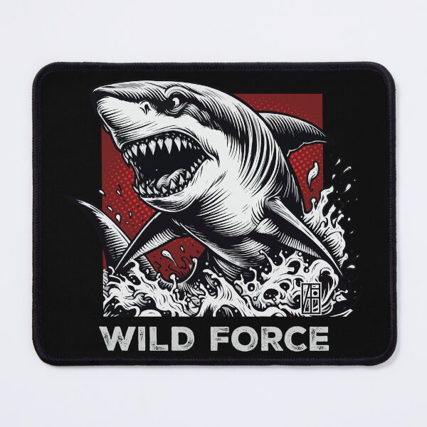 Item preview, SHARK - WHITE JAWS - WILD FORCE - ANIMALS - 1 designed and sold by ArtProjectShop.