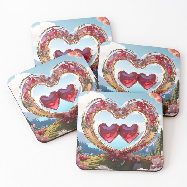 Item preview, Hearts of Forever love - 4 designed and sold by nyathiwa.