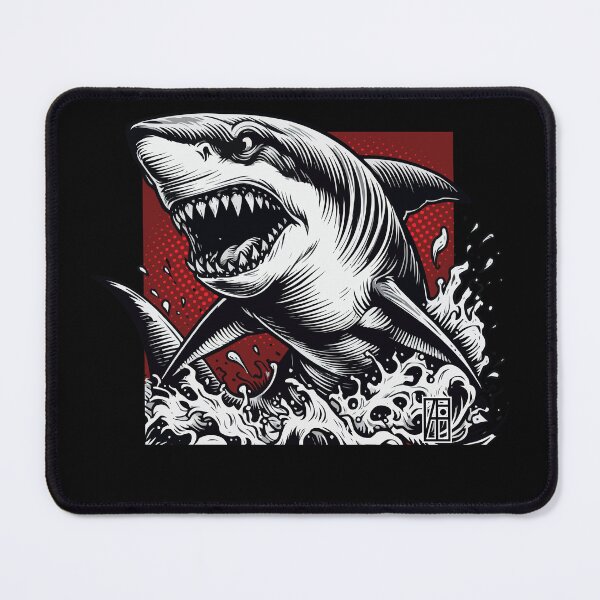 Item preview, SHARK - WHITE JAWS - WILD FORCE - ANIMALS - 2 designed and sold by ArtProjectShop.