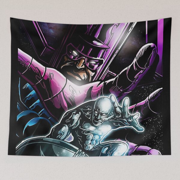 Item preview, Silver Surfer vs Galactus designed and sold by arfabasoko.