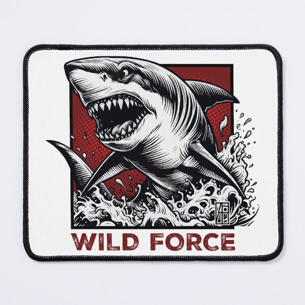 Item preview,  SHARK - WHITE JAWS - WILD FORCE - ANIMALS - 3 designed and sold by ArtProjectShop.