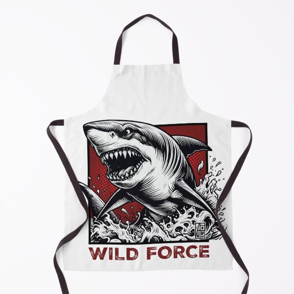 Item preview, SHARK - WHITE JAWS - WILD FORCE - ANIMALS - 3 designed and sold by ArtProjectShop.