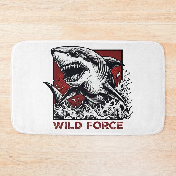 Item preview,  SHARK - WHITE JAWS - WILD FORCE - ANIMALS - 3 designed and sold by ArtProjectShop.
