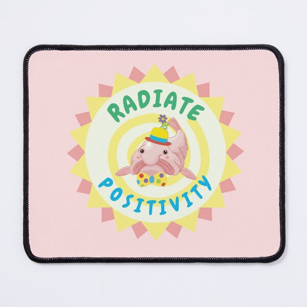Item preview, Radiate Positivity Blobfish designed and sold by SpiralBalloon.