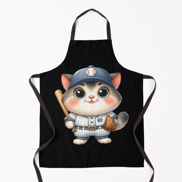 Item preview, Funny animals. Baseball graphics with a cat designed and sold by BanShopDG.