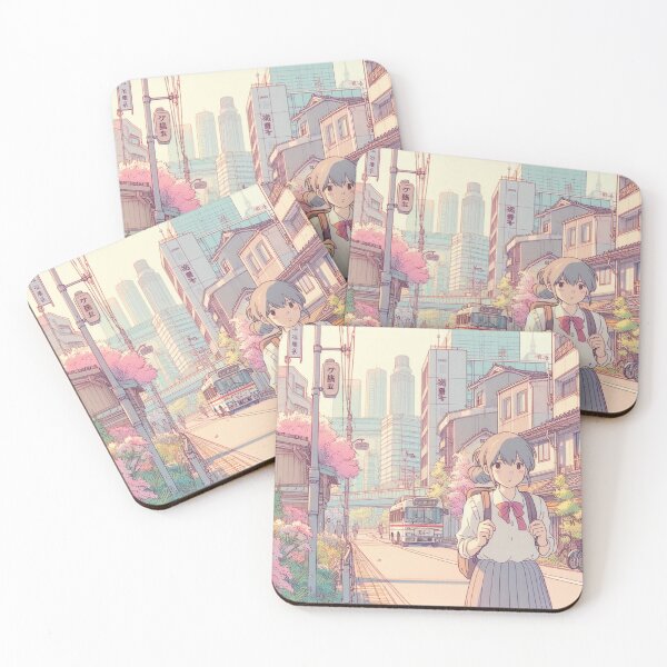 Item preview, girl in spring in tokyo designed and sold by Anime-art-JP.