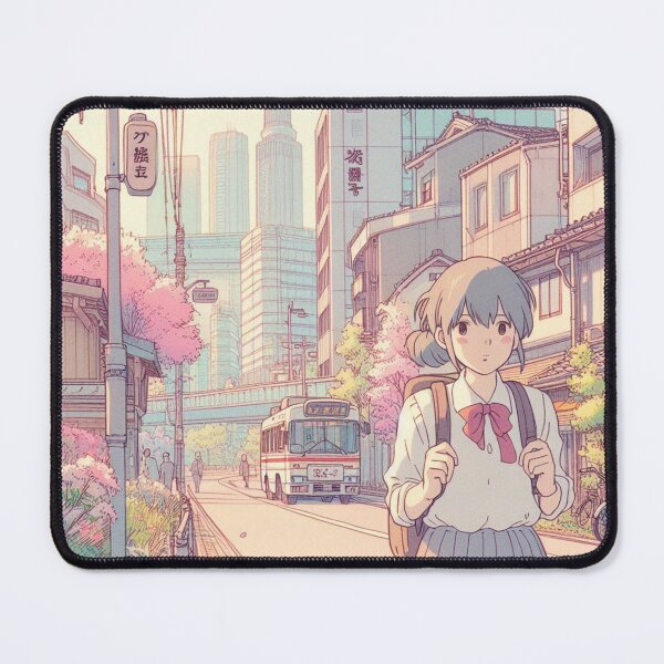Item preview, girl in spring in tokyo designed and sold by Anime-art-JP.