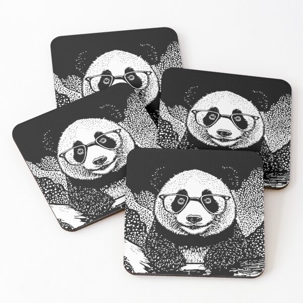 Item preview, Panda Bear - Linocut designed and sold by katyako.