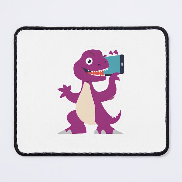 Item preview, Dinosaur taking a selfie on International Selfie Day designed and sold by teacherpeiyuan.