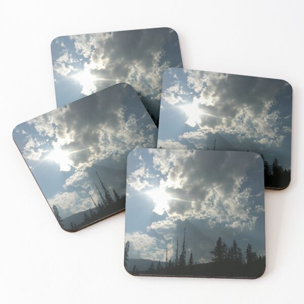 Item preview, Hope Lights Us Up - Sunshine peaking through the clouds designed and sold by PurrfectPixels.