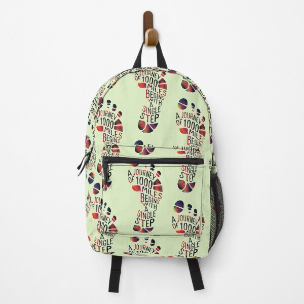 Item preview, A journey of 100 miles begins with a single step designed and sold by Vicky021.