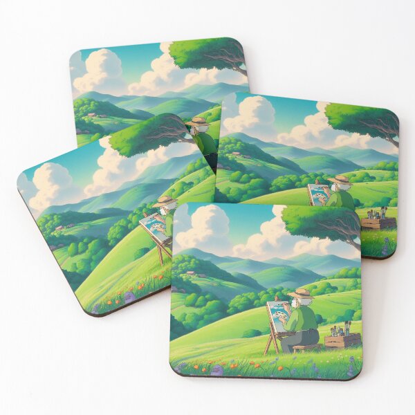 Item preview, grandfather painting in nature designed and sold by Anime-art-JP.