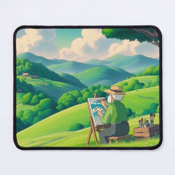 Item preview, grandfather painting in nature designed and sold by Anime-art-JP.
