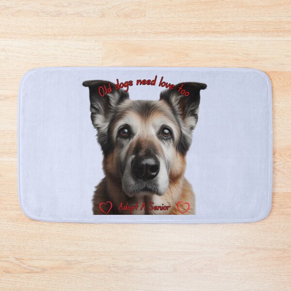 Item preview, Old Dogs Need Love Too Shepherd designed and sold by IssysOasis.