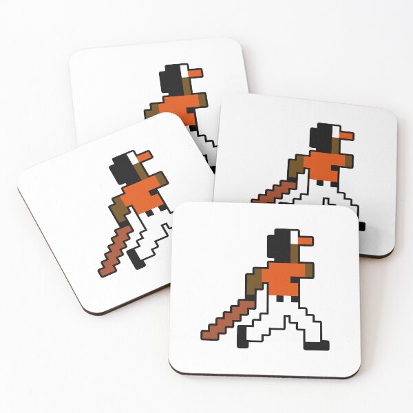Item preview, 8-Bit Baltimore Retro Pixel Baseball Player designed and sold by Bo-Bros-Tees.