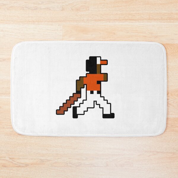 Item preview, 8-Bit Baltimore Retro Pixel Baseball Player designed and sold by Bo-Bros-Tees.