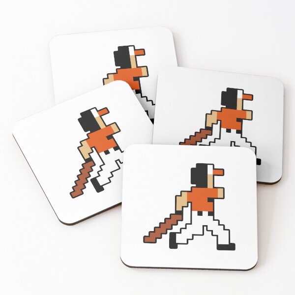 Item preview, 8-Bit Baltimore Retro Pixel Baseball Player designed and sold by Bo-Bros-Tees.