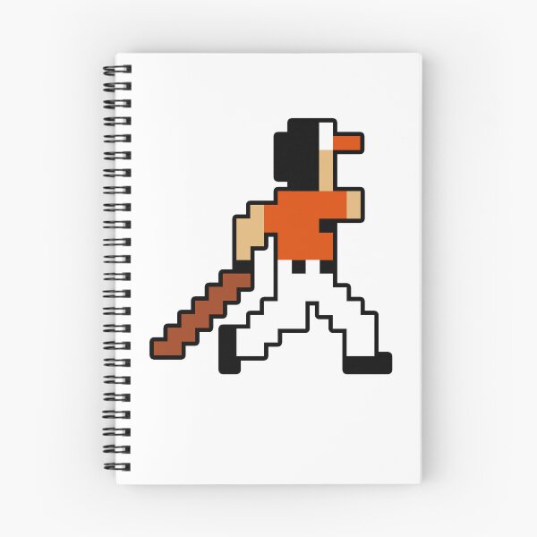 Item preview, 8-Bit Baltimore Retro Pixel Baseball Player designed and sold by Bo-Bros-Tees.