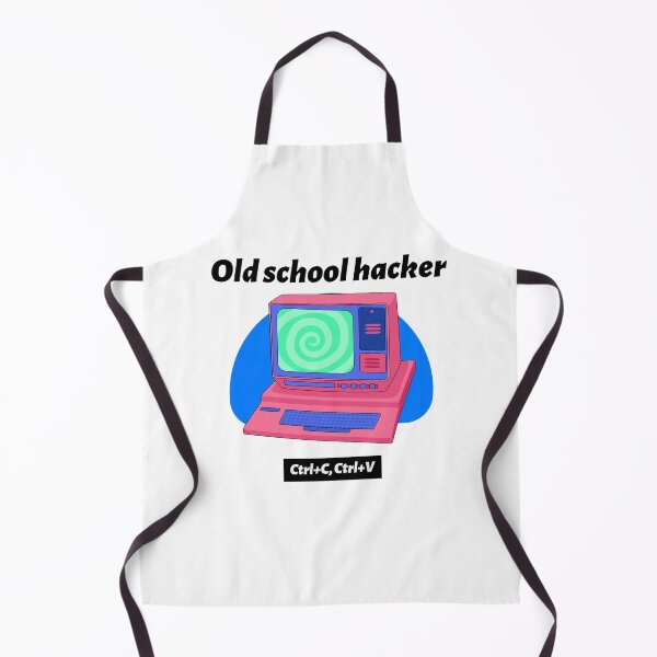 Item preview, Old school hacker Computer T-shirt designed and sold by Alles Klarita.