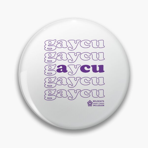 Item preview, gAyCU: Stickers and Buttons designed and sold by wc4inclusion.