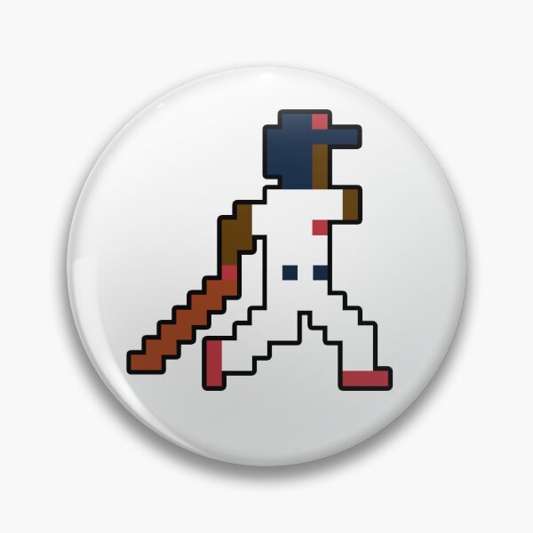 Item preview, 8-Bit Boston Retro Pixel Baseball Player designed and sold by Bo-Bros-Tees.
