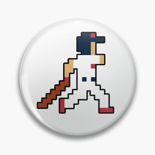 Item preview, 8-Bit Boston Retro Pixel Baseball Player designed and sold by Bo-Bros-Tees.
