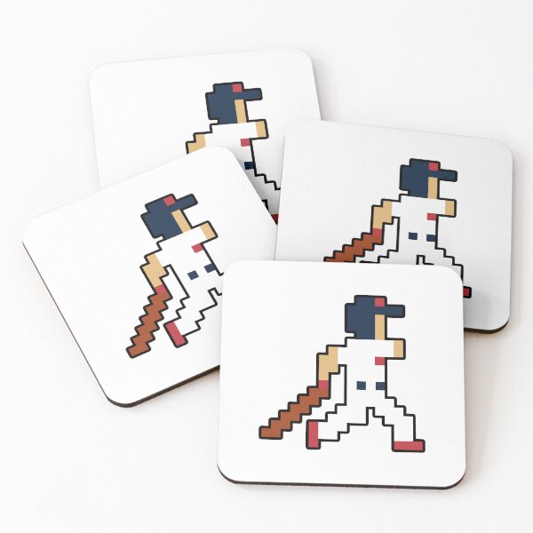 Item preview, 8-Bit Boston Retro Pixel Baseball Player designed and sold by Bo-Bros-Tees.