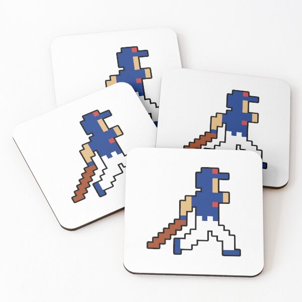 Item preview, 8-Bit Chicago Retro Pixel Baseball Player designed and sold by Bo-Bros-Tees.