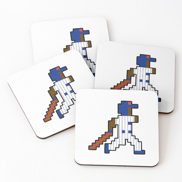 Item preview, 8-Bit Chicago Retro Pixel Baseball Player designed and sold by Bo-Bros-Tees.