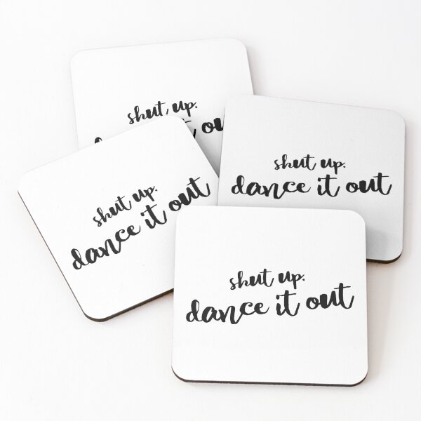 Item preview, shut up. dance it out designed and sold by ZenStitchMotifs.