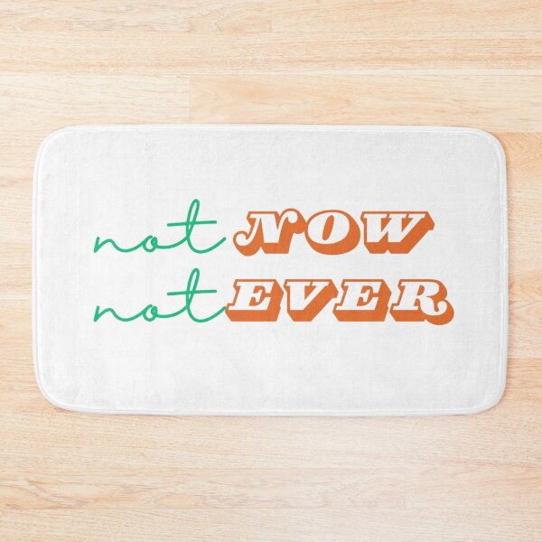 Item preview, Not Now Not Ever Julia Guillard Misogyny designed and sold by FIRMLYFIXED.