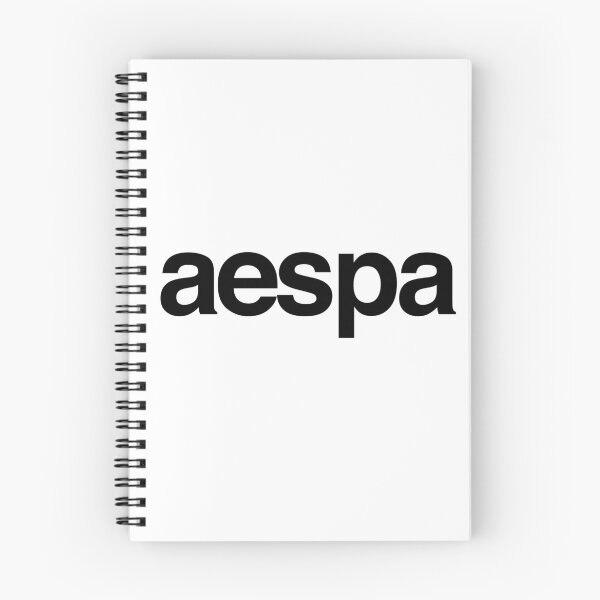 Item preview, aespa - Drama aespa Logo (Black) designed and sold by Positive | K4U.