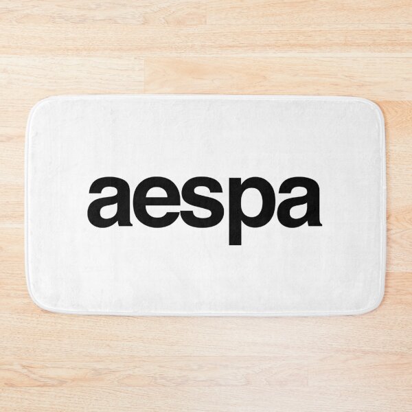 Item preview, aespa - Drama aespa Logo (Black) designed and sold by Positive | K4U.