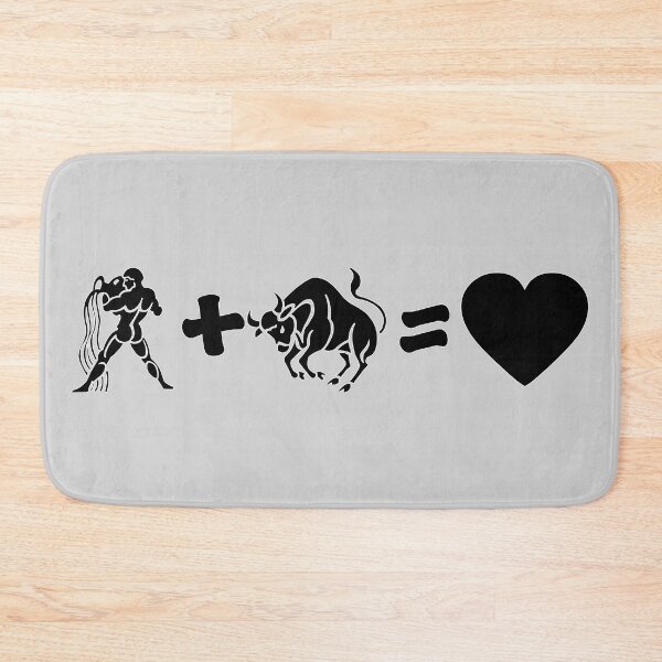Item preview, Aquarius + Taurus designed and sold by Astrology Horoscope Art.
