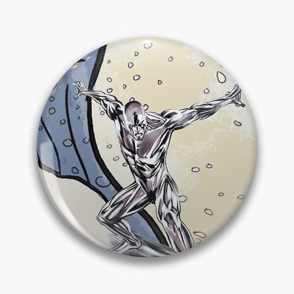 Item preview, Silver Surfer Waves Art designed and sold by arfabasoko.