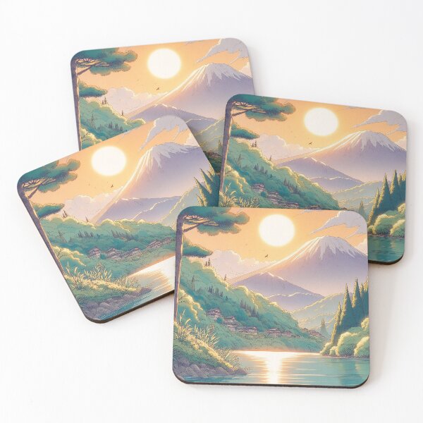 Item preview, calm lake designed and sold by Anime-art-JP.