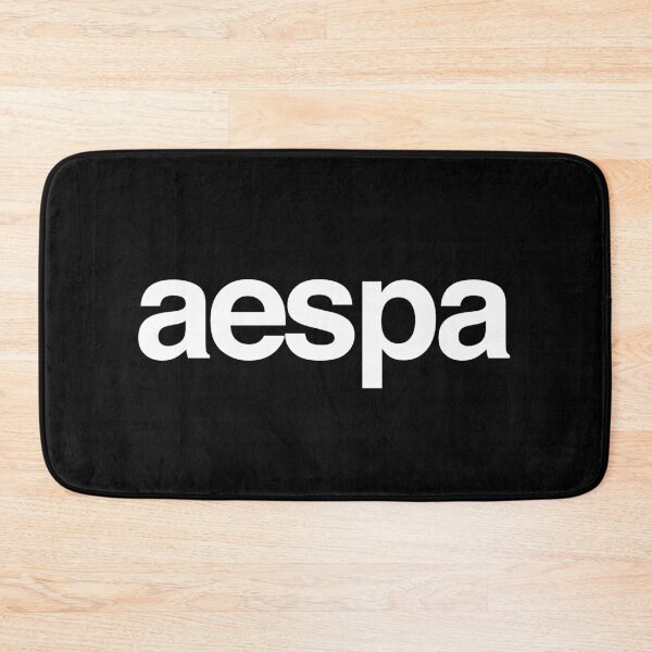 Item preview, aespa - Drama aespa Logo (White) designed and sold by Positive | K4U.