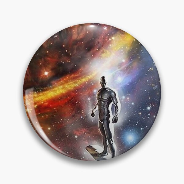 Item preview, Silver Surfer On Space designed and sold by arfabasoko.