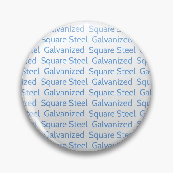 Item preview, Galvanized Square Steel designed and sold by EvergladeStudio.