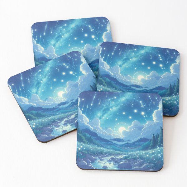 Item preview, beautiful starry sky designed and sold by Anime-art-JP.