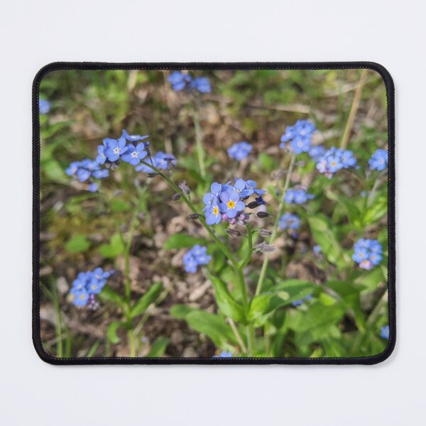 Item preview, A cluster of Blue Flowers. designed and sold by Spaceman-Atom.