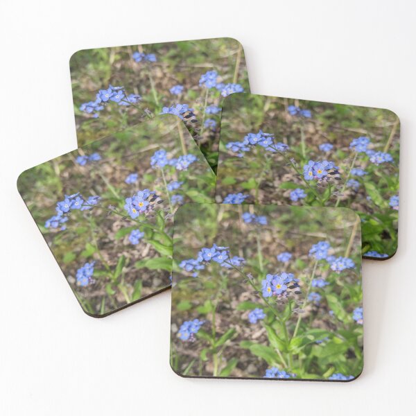 Item preview, A cluster of Blue Flowers. designed and sold by Spaceman-Atom.