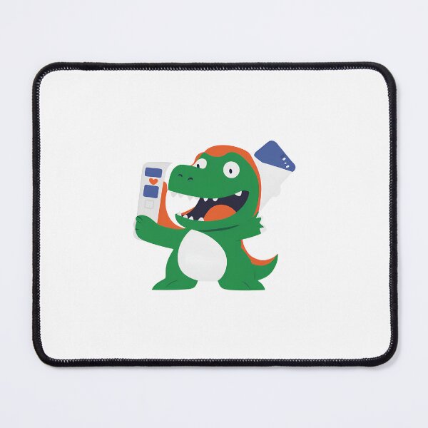 Item preview, Dinosaur taking a selfie on International Selfie Day designed and sold by teacherpeiyuan.