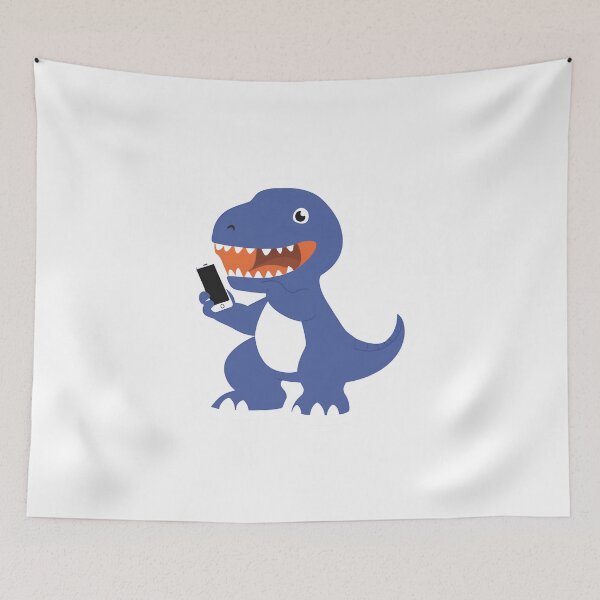 Item preview, Dinosaur taking a selfie on International Selfie Day designed and sold by teacherpeiyuan.