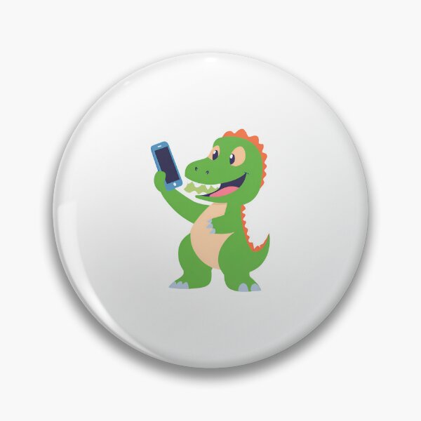 Item preview, Dinosaur taking a selfie on International Selfie Day designed and sold by teacherpeiyuan.