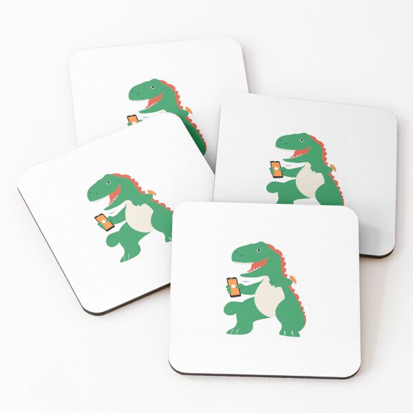 Item preview, Dinosaur taking a selfie on International Selfie Day designed and sold by teacherpeiyuan.